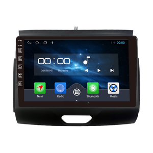 Ford Ranger 2015-2021 autoradio GPS navigatie <span class=keywords><strong>Android</strong></span> radio 9 inch dubbele 2 DIN octa-core quad headunit apparaat draagbare tv - Product Image 1