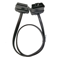 Faisceau de câblage OBD2 mâle-femelle de l'interface diagnostique automobile Offre Spéciale 16Pin