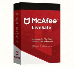 <span class=keywords><strong>McAfee</strong></span> <span class=keywords><strong>LiveSafe</strong></span> สำหรับอุปกรณ์ไม่จำกัด ระยะเวลา 1 ปี - Product Image 1