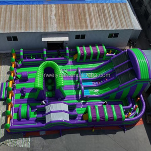<span class=keywords><strong>Toboggan</strong></span> gonflable géant commercial <span class=keywords><strong>avec</strong></span> jeux d'eau pour parcs d'attractions, promotion estivale et événements - Product Image 1