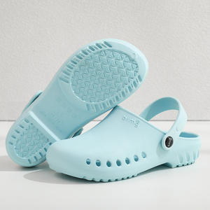 Sandal Clog <span class=keywords><strong>EVA</strong></span> Tahan Lama, Bernapas, Nyaman, Lembut, Dapat Disterilkan, Anti-Selip, Sepatu Kerja Bersih untuk Laboratorium, Ruang Bersih, Dalam & Luar Ruangan - Product Image 1