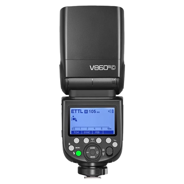 Godox V860III High-Speed Synchronous Flash Third/Second Generation TTL Compatible for Canon Fujifilm DSLR Cameras