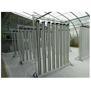 Channel Hydroponic NFT Growing Systems for Vegetable Skyplant Greenhouse Growing PVC Fish Tank Aquaponic System Growing Plants