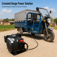 Tragbarer 5kW DC 4-Takt Benzin-Generator für Elektrofahrzeuge - Kleiner Mini-Generator mit Autostart