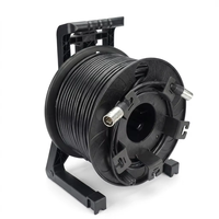 Cable Ethernet Industrial Cat6A SFTP en Carrete, 10Gbps, Resistente, Grado Profesional, IP67, Conectores RJ45 Impermeables, Núcleo de Cobre