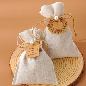 Manufacture Candy Pearl Jewelry Gift <b>Bags</b> Pouch Fashion Drawstrings <b>Dust</b> Cotton Lien <b>Bag</b> Pouch <b>Bag</b> - Product Image 3