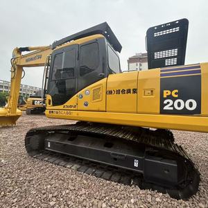 รถขุดตีนตะขาบ Komatsu PC200 มือสอง 20 ตัน ของแท้จากญี่ปุ่น ระบบไฮดรอลิก ชั่วโมงการทำงานต่ำ ขาย - Product Image 2