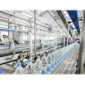 5000bph dòng hoàn chỉnh Chai PET nước khoáng đóng chai thiết bị làm đầy nhà máy dây chuyền sản xuất nước uống