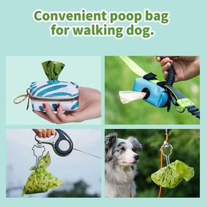 Offre Spéciale – 15 sacs/rouleau biodégradables et écologiques pour animaux de compagnie, sacs à déjections canines en plastique avec distributeur en forme d'œuf - Product Image 5