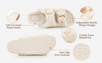 Sandales orthopédiques pour femmes, chaussures souples, confortables, confortables et ajustables, pour la maison, pantoufles orthopédiques à enfiler, collection