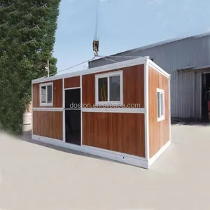 Mobile Home China Fornecedor Prefab Modular Dobrável Portátil Tiny Container Casa Para Venda Pode Ser Usado Em Campos