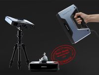 Chaussure d'ingénierie inverse à lumière blanche de haute précision dernier trépied Scanner 3D pour machine de routeur cnc 2X 2020 HD SHINNING 3d