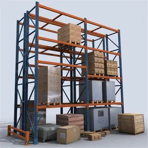 Rayonnage à palettes et étagères réglables en acier sur mesure Étagères d'entrepôt Système de rayonnage de stockage pour entrepôt