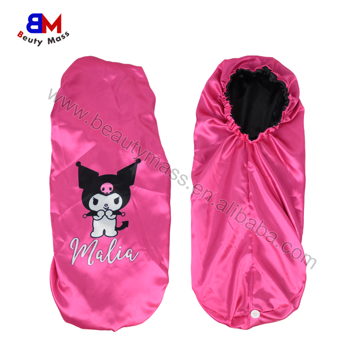 Low MOQ Custom Private Logo Multiple Color Options Long Hair Satin ...