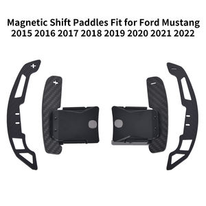 Paletas de Cambio Magnéticas de Fibra de Carbono o Paletas de Cambio de Fibra de Carbono Real para <span class=keywords><strong>Ford</strong></span> <span class=keywords><strong>Mustang</strong></span> 2015-2022 - Product Image 3