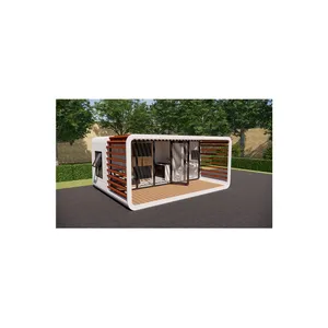 Self Assemble Security Guard Toilet Sea-Box-Containers Sea Two Story Container House Container Apple Cabin Home