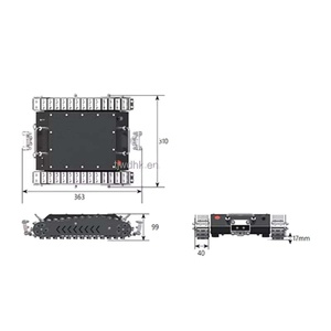 Robot de Limpieza de Ductos de Grasa con Orugas Magnéticas Pequeñas de Alta Calidad WeiDe, Equipo de Limpieza Comercial, Robot de Limpieza de 70 kg - Product Image 3
