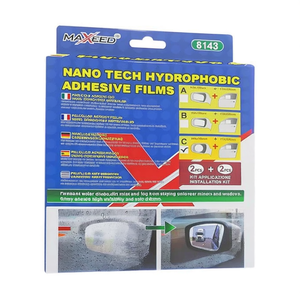 Film adhésif hydrophobe Maxeed Nano Tech 95x135mm 175x200mm pour la protection des rétroviseurs et des vitres de voiture - Product Image 3
