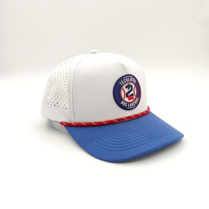 Gorra de Béisbol Deportiva Personalizable con Orificios Cortados con Láser, Tela de Poliéster/Algodón, Cierre Trasero Ajustable - Product Image 4