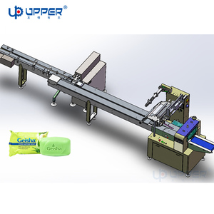 Machine d'emballage de barre de <span class=keywords><strong>chocolat</strong></span> de sucrerie de machine d'emballage de savon de barre d'écoulement - Product Image 1