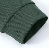 Polo pour homme en Spandex et Nylon, doublure polaire, extensible, col montant, manches longues – Fournisseur d'usine, personnalisation OEM/ODM prise en charge