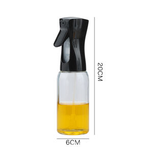 厨房烹饪2合1玻璃橄榄油醋液体喷雾橄榄油分配器和喷雾器厨房烹饪瓶罐 - Product Image 3