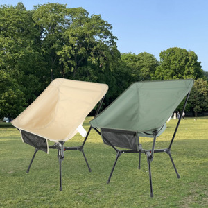 Chaise de camping portable, chaise pliable légère, chaise de randonnée ultralégère pour camp en plein air, randonnée, <span class=keywords><strong>voyage</strong></span>, plage - Product Image 4