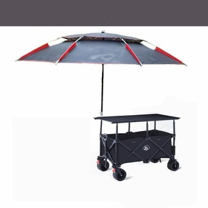 Nouveau design chariot <span class=keywords><strong>pliable</strong></span> en aluminium <span class=keywords><strong>remorque</strong></span> <span class=keywords><strong>pliable</strong></span> extérieure pour le camping <span class=keywords><strong>plage</strong></span> voyage shopping stockage et outils chariot à main - Product Image 1