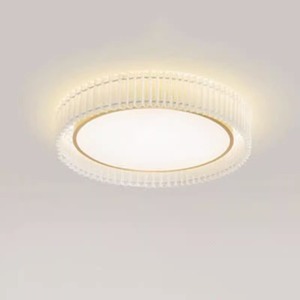 Nordic Modern Iron <b>Ceiling</b> <b>Light</b> for Bedroom Study Room Living Room Warm Romantic Art Design Pleated Shade Minimalist Style - Product Image 3