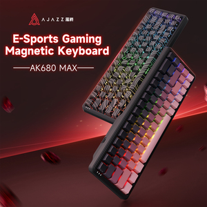 <span class=keywords><strong>AJAZZ</strong></span> AK680 MAX 68% 磁気スイッチ付きトップマウントメカニカルキーボード有線8KポーリングレートRGBホットスワップキーボード - Product Image 2