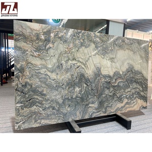 เคาน์เตอร์ด้านบนโต๊ะกาแฟ/รับประทานอาหารกระเบื้องพื้นหินธรรมชาติหรูหราหินอ่อนอิตาลีมีความสามารถ - Product Image 2