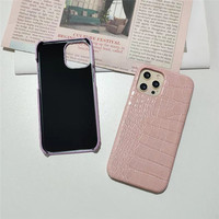 Coque de téléphone en peau de Crocodile pour iphone 13 pro max, housse de protection de luxe, étui en cuir pour iphone 13 12 X XS Max 11 11 Pro