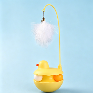 Entretenimiento para Gatos: Juguete 3 <span class=keywords><strong>en</strong></span> 1 <span class=keywords><strong>con</strong></span> Varita de Plumas, Bola de Hierba Gatera y Bola <span class=keywords><strong>con</strong></span> Campana para Diversión Prolongada - Product Image 4