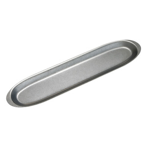 Stainless Steel Shrimp Paste Plate Oval Rectangular Hotel Use Durable Anti Drop - Product Image 2