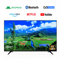 Téléviseur intelligent en gros d'usine 32-100 pouces 4K UHD Full HD Android TV WiFi HDR Écran sans cadre pour la maison, l'hôtel et le commerce (TV LCD)