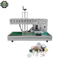 JIAHE GLF-1800 Scelleuse automatique à induction pour bouteilles en plastique, bocaux en verre et capsules en aluminium – En stock