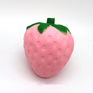 Juguete Antiestrés de Fresa con Aroma a Crema de Ascenso Lento para Niños y Niñas, Bola Divertida para Apretar con la Mano o la Muñeca - Product Image 5