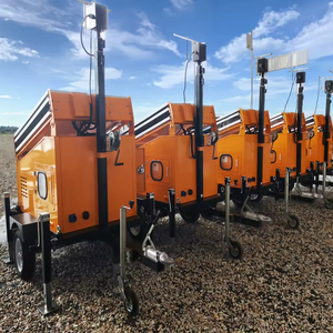 Di động CCTV Trailer giám sát an ninh máy ảnh năng lượng mặt trời Powered ngoài trời <span class=keywords><strong>Camera</strong></span> An Ninh 7/9 mét mast Hướng dẫn sử dụng/điện tử CCTV năng lượng mặt trời - Product Image 2