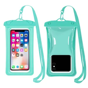 Waterproof Pouches for Mobile Phones for iPhone 11 12 13 14 Pro Max for Android Smartphone TPU Waterproof Dry Bag Pouch