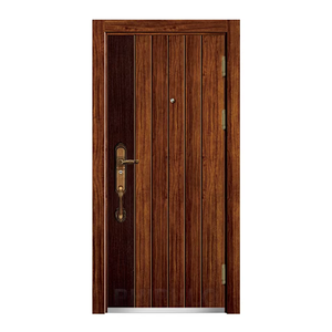 <span class=keywords><strong>Porte</strong></span> <span class=keywords><strong>d</strong></span>'<span class=keywords><strong>entrée</strong></span> extérieure en acier antivol économique Runwood PPD avec surface finie pour usage résidentiel - Product Image 2