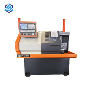 Высококачественный Четырехпозиционный Электрический токарный станок с ЧПУ ручной или гидравлический патрон небольшого размера - Product Image 1