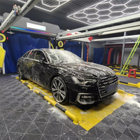 Machine de lavage de voiture électrique entièrement automatique à 360 degrés avec lavage sans contact haute pression et sécheuse automatique pour voitures et SUV