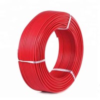 Cable de cobre de un solo núcleo aislado de alta calidad, Cable residencial, Conductor Flexible de PVC, 1,5mm, 2,5mm, 4mm, 10mm, 100m, sólido