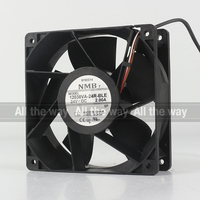 Ventilateur de refroidissement NMB 5V 12V 48V DC 24V 2.00A AC EC 12038 120X120X38MM 12CM à haut volume d'air pour serveur, quatre fils, 12038VA-24R-BLE