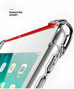 Nueva Funda Protectora Anticaídas de Cuatro Esquinas para <span class=keywords><strong>Tablet</strong></span> <span class=keywords><strong>Samsung</strong></span> Tab A9 Plus 11\" A9 8.7\", Protección Total, Carcasa Transparente de TPU Suave - Product Image 6