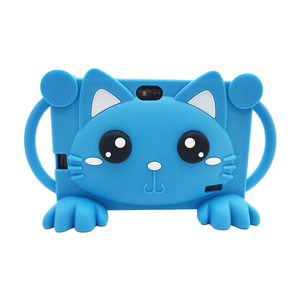 Kids <b>Tablet</b> PC <b>7</b> Inch Android 15 Wi-Fi Capacitive Screen Educational Learning Device Fashion Silicone Case Drop Resistance - Product Image 1