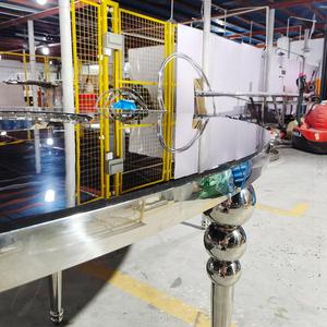 Fabriek Hot Selling Event Banket Party Dining Diner Duurzaam Zwart Glas Roestvrij Staal Volle Maan Halve Maan Trouwtafel - Product Image 6