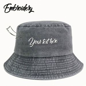 Lightweight Custom Summer Bucket <b>Hat</b> for <b>Men</b> & Women Embroidered <b>Sun</b> Protection for Cycling & Beach Outdoor Use - Product Image 4