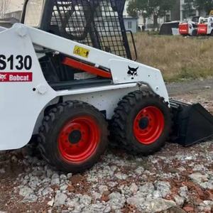कम ऑपरेटिंग घंटे का इस्तेमाल किया जाने वाला बोबकैट स्किड स्टीड लोडर 130 s185 s185 s185 s185 से - Product Image 6