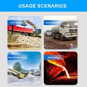 Bomba de succión de grava de 6 y 10 pulgadas, cabezal de bomba de dragado de grava de 8 pulgadas, bomba de grava de 6 pulgadas para eliminación de sedimentos - Product Image 6